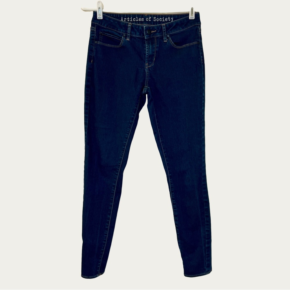 Articles Of Society Women's‎ Blue Skinny Jeans Size 27/4